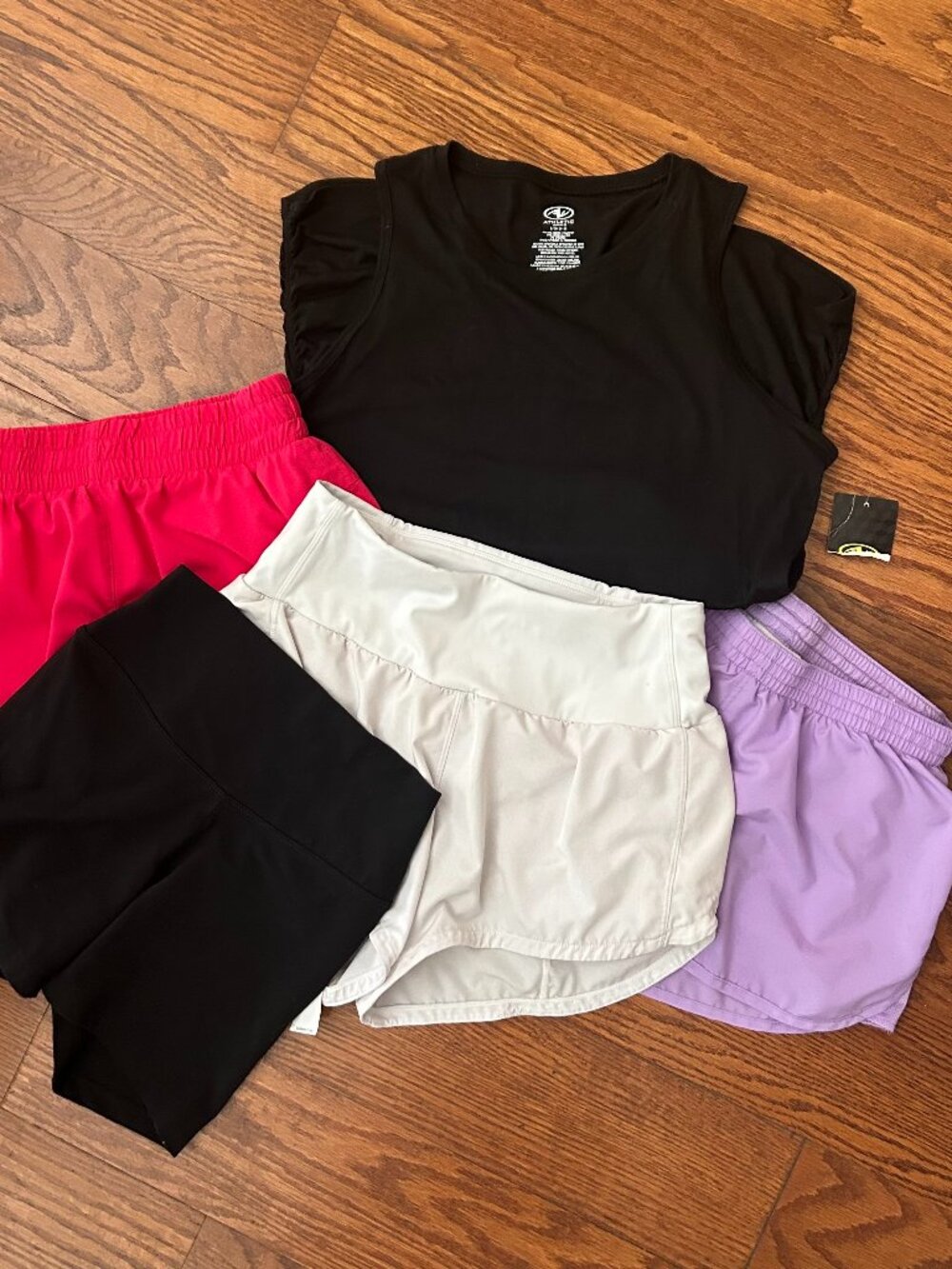Activewear Athletic Bundle Running Shorts Size Small Tank Name Brands Performanc